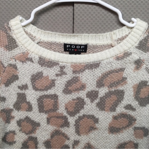 Poof New York Knit Sweater Large - Picture 2 of 8